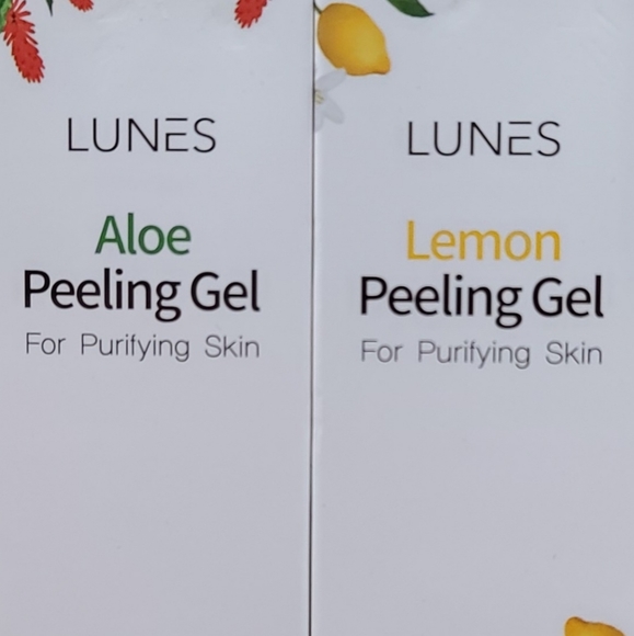 Lunes Lemon & Aloe Peeling Gel For Purifying Skin - Picture 1 of 6